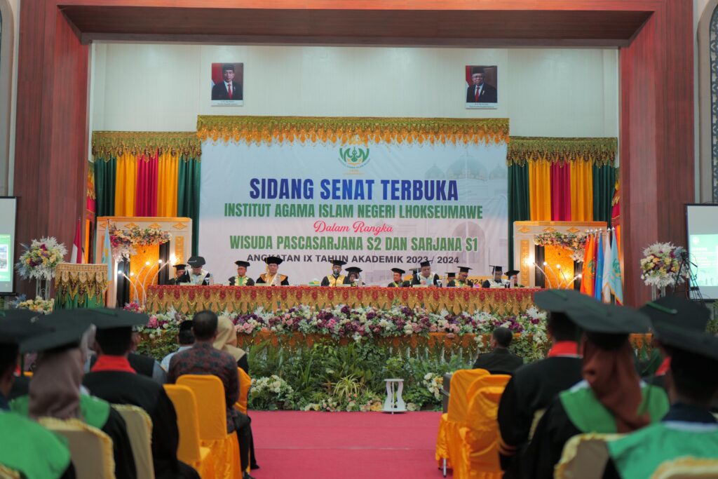 Fakultas IAIN Kota Lhokseumawe Wisuda 420 Mahasiswa Angkatan ke- 9 