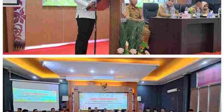 Bupati Zukri Membuka Secara Resmi Rapat Koordinasi Kabupaten Kota Layak Anak Dilingkungan Pemerintah Kabupaten Pelalawan Tahun 2024