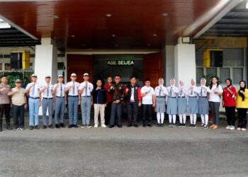 Kaur Utus 10 Pelajar Ikuti Seleksi Paskibraka Tingkat Provinsi Bengkulu