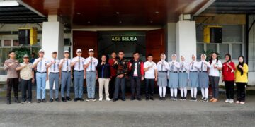 Kaur Utus 10 Pelajar Ikuti Seleksi Paskibraka Tingkat Provinsi Bengkulu