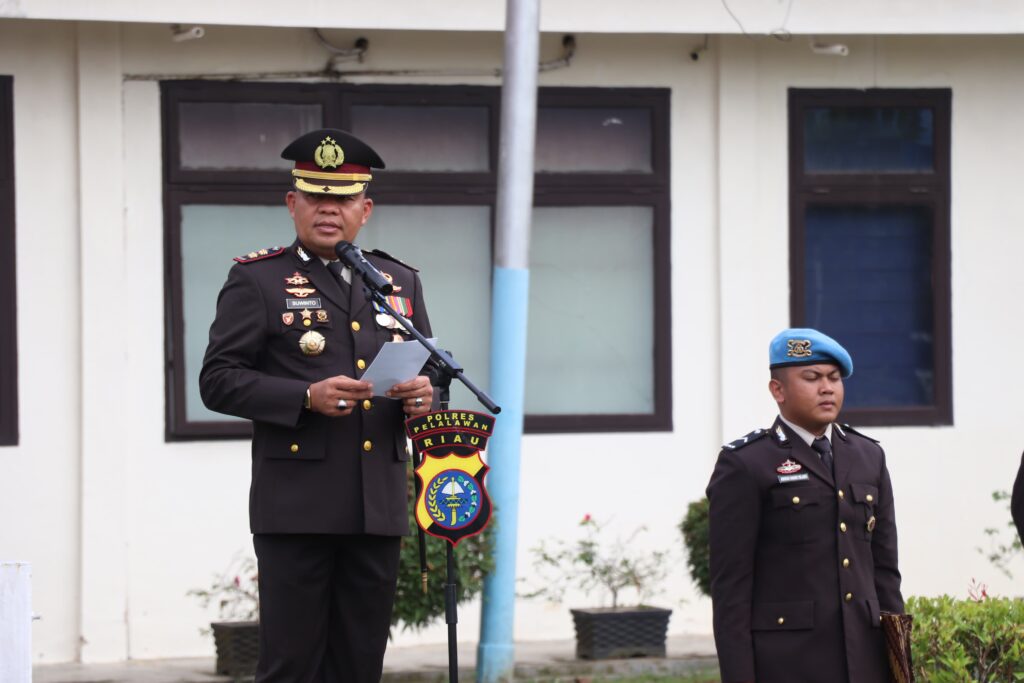 Kapolres Pelalawan Pimpin Upacara Peringatan Hari Kebangkitan Nasional ke- 116 Tahun 2024