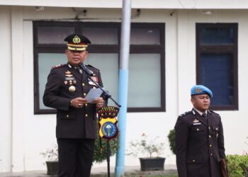 Kapolres Pelalawan Pimpin Upacara Peringatan Hari Kebangkitan Nasional ke- 116 Tahun 2024