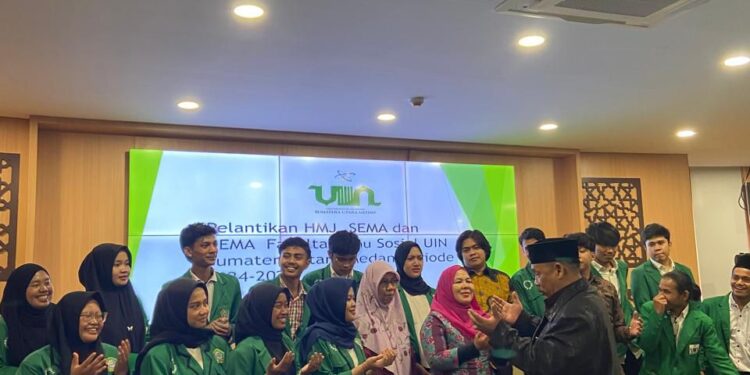 Dua Kader PMII Rayon FIS UIN SU Dilantik Sebagai Ketua HMJIP Dan SEMA Fakultas Ilmu Sosial Periode 2024 – 2025 “ Dekan FIS Ucapkan Selamat”