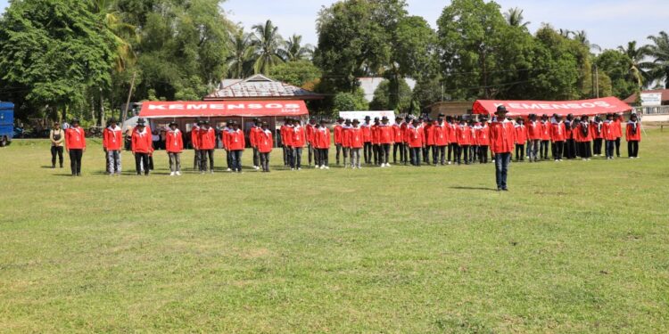 Pj Bupati Aceh Utara Kukuhkan Pengurus Kampung Siaga Bencana (KSB)