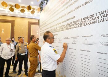 Ditlantas Polda Riau gelar Kampanye Keselamatan dan FGD bersama Pengusaha Angkutan Umum