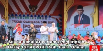 Sekda Rohul Hadiri Pembukaan Porseni IGTKI-PGRI Riau 2024 Di Bengkalis