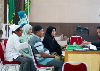 Kemensos Gelar Isbat Nikah 176 Pasangan Lanjut Usia di Aceh Utara, Mensos Risma Nyatakan Sekarang Semuanya Sudah Jelas