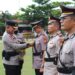 Kapolres Pelalawan Pimpin Upacara Pelantikan dan Serah Terima Jabatan Kapolsek 