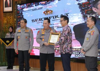 Kapolri Buka Rakernis Gabungan 4 Satker Polri