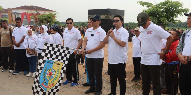 Polres Batu Bara Bersama FORKOPIMDA dan Masyarakat Batu Bara “Kompak” Deklarasikan Perang Dengan Narkoba