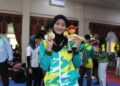Kisah Srikandi Polres Pelalawan Penuh Prestasi, Bripda Indria Larasati di Ajang Taekwondo Nasional