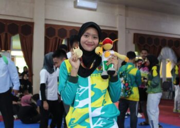 Kisah Srikandi Polres Pelalawan Penuh Prestasi, Bripda Indria Larasati di Ajang Taekwondo Nasional