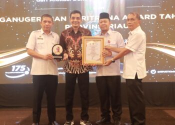 Kabupaten Pelalawan Raih Penghargaan Paritrana Awards 2024