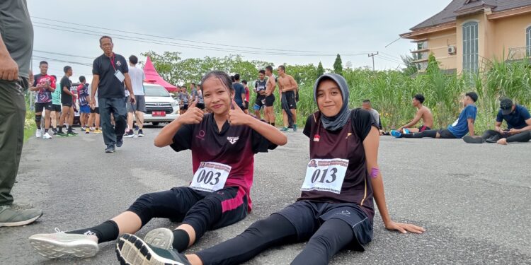 Start Fun Run Kemenpora, Ratusan Pelari Memulai Langkah Depan Mess Pemda Rohil