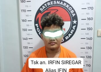 Sat Narkoba Polres Batu Bara Tangkap Bandar Narkoba di Gang Dewa