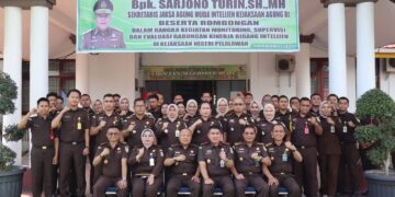 Kejari Pelalawan Sambut Kunjungan Sekretaris Jaksa Agung Muda Intelijen