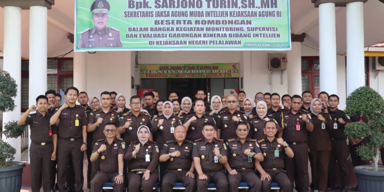 Kejari Pelalawan Sambut Kunjungan Sekretaris Jaksa Agung Muda Intelijen