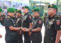 Danrem 141/Toddopuli Pimpin Sertijab 2 Kasi dan 3 Dandim