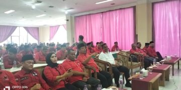 Anton ST MM Hadiri Rapat Konsolidasi PDI Perjuangan Rohul