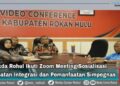 MENDUKUNG ERA TRANFORMASI DIGITAL, PEMKAB ROHUL IKUTI ZOOM MEETING SOSIALISASI PERCEPATAN INTEGRASI DAN PEMANFAATAN SIMPEGNAS