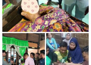 Diduga Ribut Dengan Istri, Seorang Suami Di Rohul Akhiri Hidup Dengan Gantung Diri