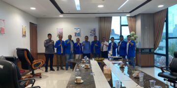 KNPI Riau Fuad Santoso SH.MH Silaturahmi ke Kejati Riau, Apresiasi Kinerja Penegakan Hukum