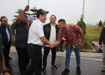 Luhut Binsar Panjaitan Mentri Koordinator Bidang Kemaritiman dan Investasi Kunker ke Tapanuli Utara