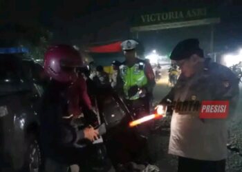 Polsek Cikarang Barat Gencar Lakukan Operasi Kejahatan Jalanan