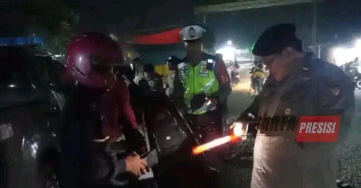 Polsek Cikarang Barat Gencar Lakukan Operasi Kejahatan Jalanan