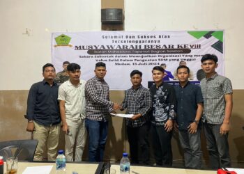 MUBES KE VIII, PERANTOAN RAMBE TERPILIH JADI KETUA UMUM IMA TABAGSEL MEDAN