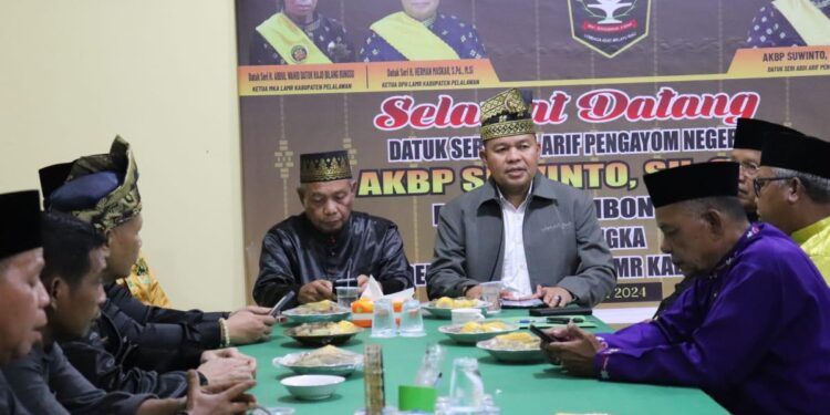AKBP Suwinto,SH.,S.I.K Silaturahmi dan Mohon diri kepada Pengurus LAM Kabupaten Pelalawan