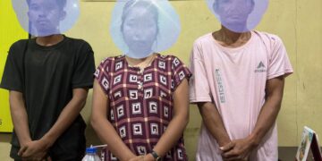 Dua Pria dan Seorang Ibu Rumah Tangga Diciduk Personil Sat Resnarkoba Polres Rohul Dalam Kasus Sabu Dengan BB 184,28 Gram