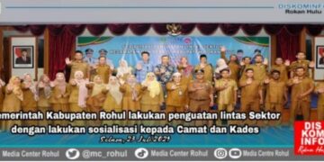 Sosialisasi Percepatan Penurunan Stunting dan Ketahanan Keluarga di Kabupaten Rokan Hulu