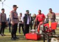 Polres Pelalawan Gelar Apel Kesiapsiagaan Pencegahan dan Penanggulangan Karhutla tahun 2024