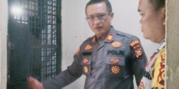 Perbaikan Fasilitas Tahanan oleh Kapolsek Pangkalan Kuras untuk Tingkatkan Keamanan