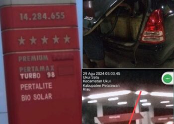 SPBU 14.284.655 di Ukui Kembali Terlibat Penyaluran BBM Secara Ilegal