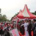Forkopimda Kabupaten Rokan Hulu Lepas Pawai Safety Riding, Kampanye Keselamatan Merah Putih 2024