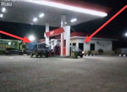 SPBU 14.284.655 di Desa Ukui Diduga Terlibat Penjualan BBM Subsidi Secara Ilegal