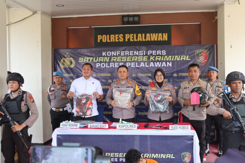 Polres Pelalawan Ungkap Kasus Pembakaran Mobil, Dua Tersangka Ditangkap