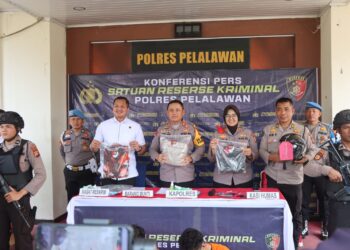 Polres Pelalawan Ungkap Kasus Pembakaran Mobil, Dua Tersangka Ditangkap