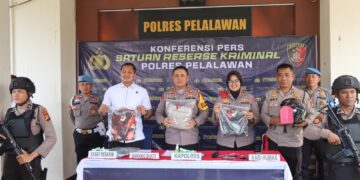 Polres Pelalawan Ungkap Kasus Pembakaran Mobil, Dua Tersangka Ditangkap