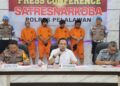 Polres Pelalawan Ungkap Jaringan Internasional Peredaran Narkoba, Amankan 5 Kg Sabu dan 1.870 Pil Ekstasi