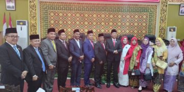 Syafizal SE Resmi Menjabat Ketua DPRD Kabupaten Pelalawan Masa Jabatan 2024-2029