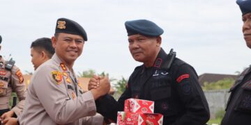 Operasi Mantap Praja Lancang Kuning 2024: Apel Pelepasan Personil BKO Brimob Polda Riau untuk Pengamanan Pilkada Rokan Hulu