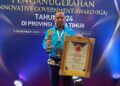 Kabupaten Pelalawan Raih Penghargaan “Kabupaten Sangat Inovatif” di Ajang IGA 2024