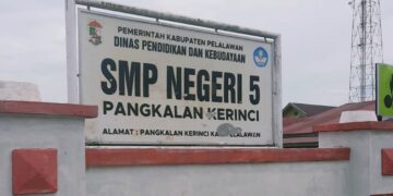 Kadisdik Pelalawan Investigasi Konflik Sumur Resapan di Lahan Sekolah SMP Negri 5 Pangkalan Kerinci