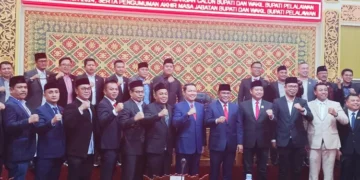 Dihadiri H Zukri-Tamrin, DPRD Pelalawan Gelar Paripurna Penetapan Bupati-Wabup Terpilih Pilkada 2024