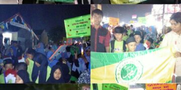 Semarak Obor Ramadhan: TPQ se-Perumahan Villa Kencana Cikarang Gelar Pawai Sambut Bulan Suci