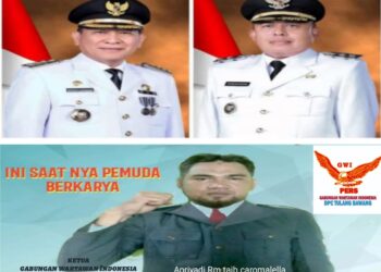 Ketua DPC-GWI Tuba Ucapan Selamat atas Dilantiknya Bupati dan Wakil Bupati Kabupaten Tulang Bawang