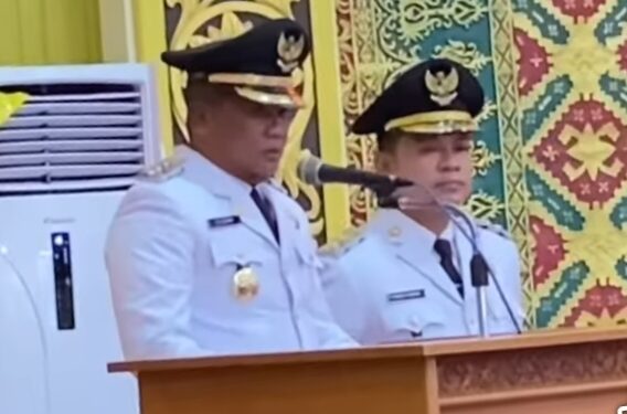 Bupati Zukri Sampaikan Pidato Perdana, Tegaskan Komitmen Membangun “Pelalawan Menawan”